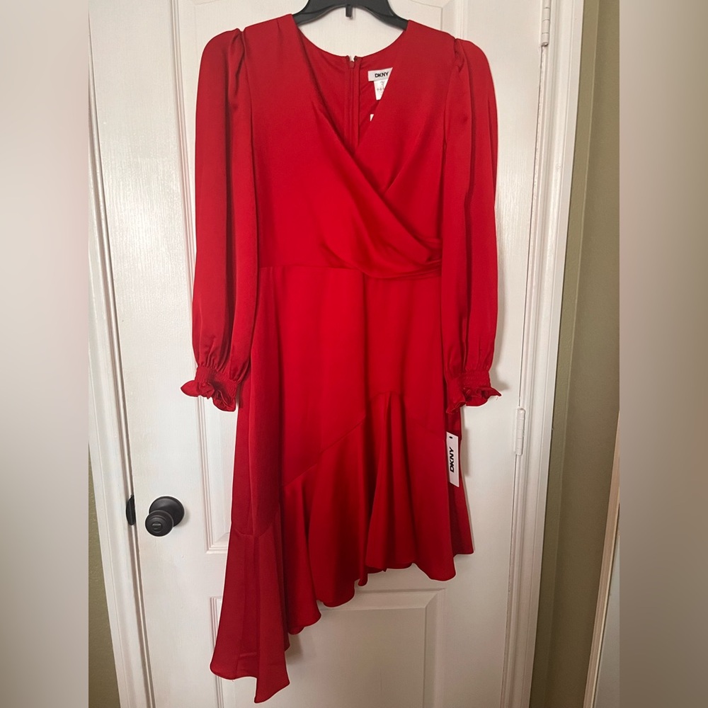DKNY Red Women's Dress